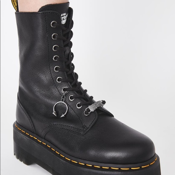 Dr. Martens X Dolls Kill Jadon Hi Max Boots - Picture 7 of 11